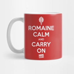 Romaine Calm and Carry On Mug